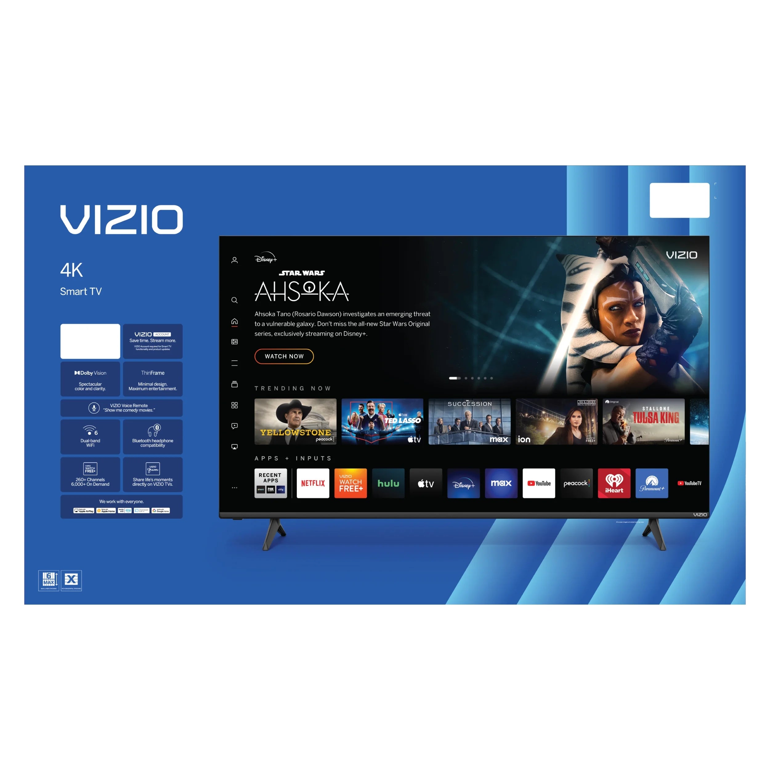 VIZIO 50" Class 4K UHD LED HDR Smart TV (V4K50M - 08)