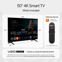 VIZIO 50" Class 4K UHD LED HDR Smart TV (V4K50M - 08)